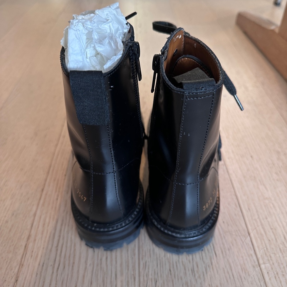 Common Projects Combat Boots Lug Sole - image 3